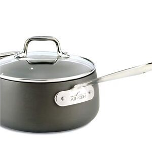 All-Clad HA1 Hard Anodized Nonstick 3.5QT Saucepan w/Lid